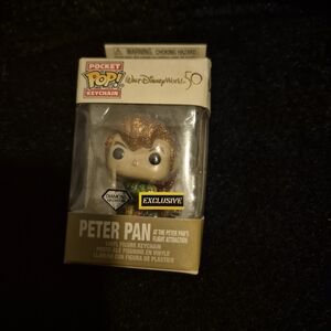 Disney Peter Pan Pocket Pop! Keychain - Green and Gold